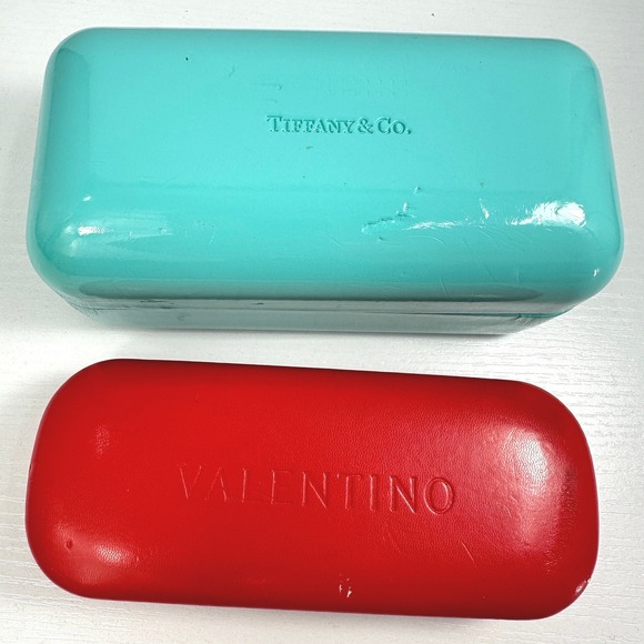 Tiffany & Co. Accessories - Bundle Tiffany and Valentino Sunglass Eyeglass cases - Two cases